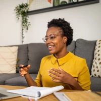 Online counselling session